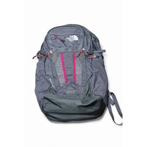 The North Face Recon Backpack Gray Pink Laptop School Hiking Travel - NF0A3KV2